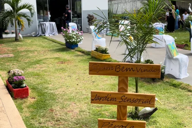 Escola de Goianésia inaugura Jardim Sensorial e lança livro produzido por alunos da Educação Especial