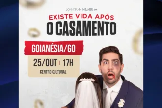 “Existe vida após o casamento” Jonathan Nemer se apresenta em Goianésia neste domingo