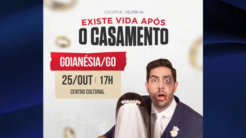 “Existe vida após o casamento” Jonathan Nemer se apresenta em Goianésia neste domingo