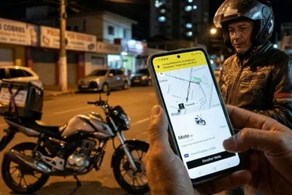 Justiça derruba indenização para motociclista acidentado em Goiânia durante atendimento da Uber