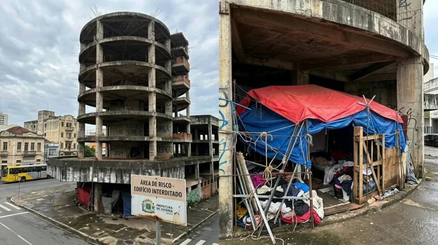 Levantamento da Polícia Militar identifica 40 imóveis abandonados no centro de Goiânia