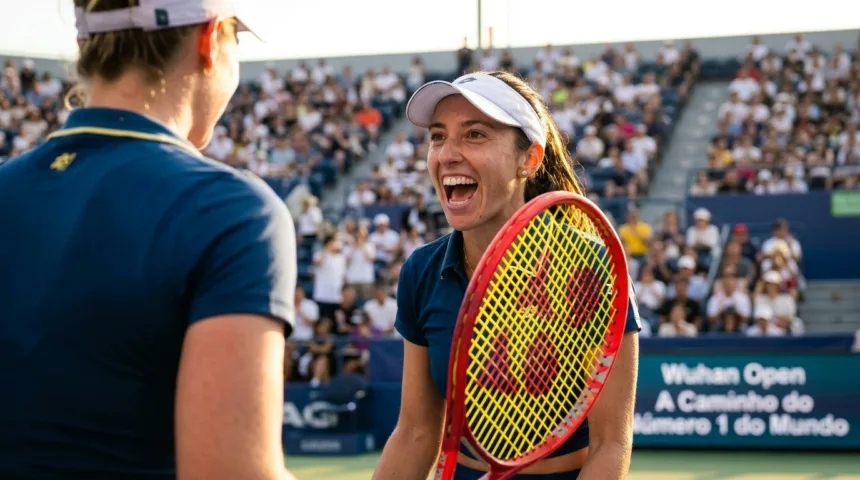Luisa Stefani avança no WTA de Wuhan e persegue a liderança do ranking mundial