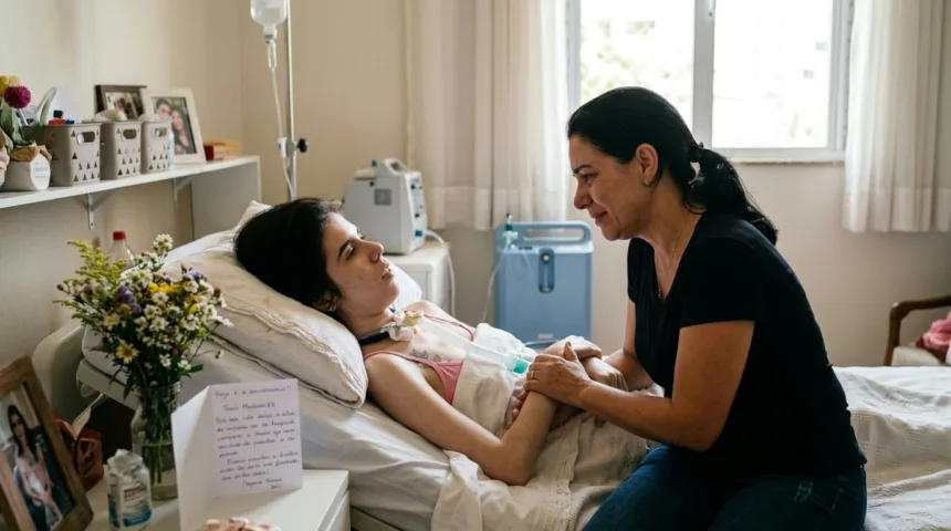 Mãe de Thaís Medeiros desabafa sobre saudade em aniversário após sequelas de alergia Mãe de Thaís Medeiros desabafa sobre saudade em aniversário após sequelas de alergia