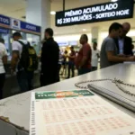 Mega-Sena realiza sorteio acumulado de duzentos e trinta milhões de reais neste sábado