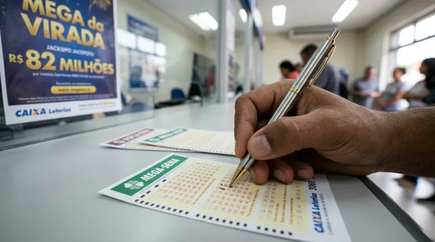 Mega-sena sorteia R$ 82 milhões neste sábado e prazo para apostas no concurso 3.066 está aberto