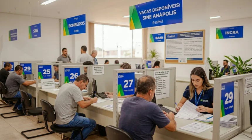 Mercado de trabalho em anápolis oferta centenas de oportunidades de emprego