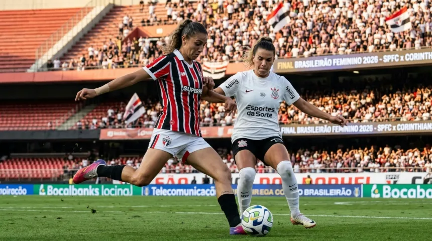 Morumbis recebe final do Brasileirão Feminino neste sábado com São Paulo em vantagem contra Corinthians Morumbis recebe final do Brasileirão Feminino neste sábado com São Paulo em vantagem contra Corinthians