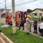 Motociclista morre após colisão em poste na Avenida Pedro Ludovico em Anápolis