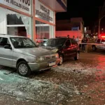 Motorista embriagado invade loja de veículos com carro e acaba preso em Anápolis
