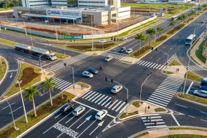 Mudanças no trânsito da Go-070 em Goiânia eliminam rotatória do Hugol