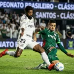 Palmeiras empata com o Santos e Flamengo ganha terreno no brasileirão
