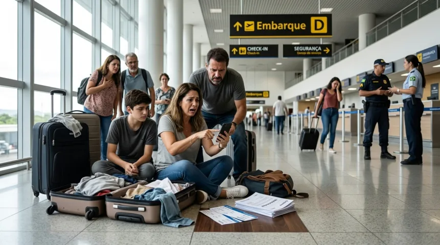Passageiros descobrem bilhetes falsos no aeroporto e agência de Anápolis vira alvo da polícia