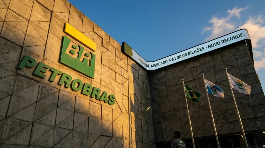 Petrobras alcança valor de mercado recorde após descoberta na Margem Equatorial Petrobras alcança valor de mercado recorde após descoberta na Margem Equatorial