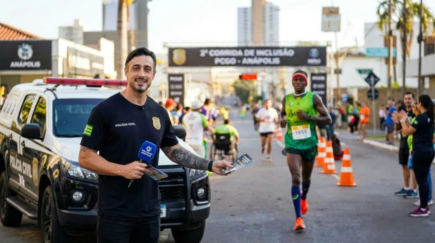 Polícia Civil de Anápolis promove segunda edição da corrida de inclusão Polícia Civil de Anápolis promove segunda edição da corrida de inclusão