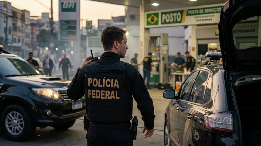 Polícia Federal deflagra nova fase de operação contra lavagem de dinheiro em postos Polícia Federal deflagra nova fase de operação contra lavagem de dinheiro em postos