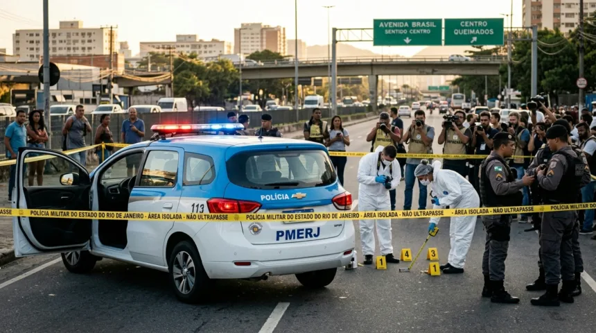 Polícia investiga morte de secretário de Queimados baleado por PM no Rio Polícia investiga morte de secretário de Queimados baleado por PM no Rio