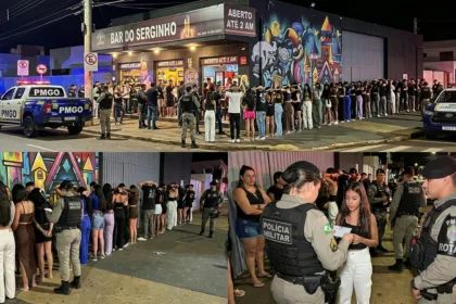 Polícia Militar encontra mais de 20 adolescentes desacompanhados em bar de Anápolis