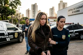 Polícia prende mulher que furtou celular esquecido em academia de Goiânia