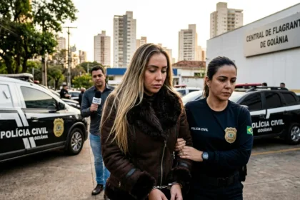 Polícia prende mulher que furtou celular esquecido em academia de Goiânia