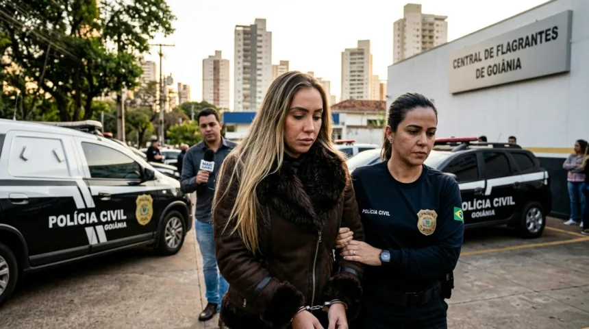 Polícia prende mulher que furtou celular esquecido em academia de Goiânia