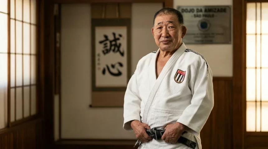 Primeiro brasileiro a conquistar medalha olímpica no judô, Chiaki Ishii morre Primeiro brasileiro a conquistar medalha olímpica no judô, Chiaki Ishii morre