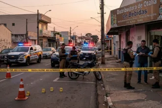 Prisão em flagrante captura dois homens suspeitos de assassinar casal em distribuidora de Anápolis