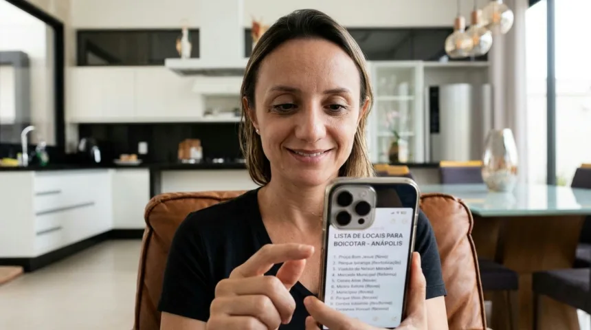 Psicanalista viraliza ao propor boicote a locais públicos em Anápolis Psicanalista viraliza ao propor boicote a locais públicos em Anápolis