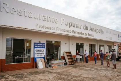 Restaurante Popular de Anápolis inicia reforma e altera modelo de atendimento