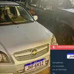 Com apoio da CPE Goianésia, ROTAM recupera em Goiânia carro furtado