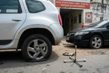 Samu enfrenta vandalismo contra veículos de Funcionários após mudança