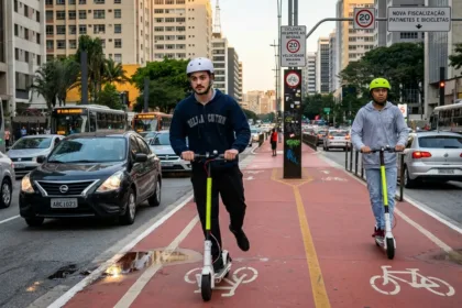 São Paulo inicia fiscalização rigorosa para bicicletas e patinetes elétricos