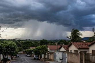 Tempestade com granizo poderá atingir Goianésia e região nesta segunda, alerta Inmet