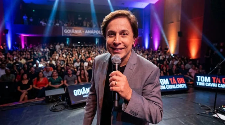 Tom Cavalcante traz novo show de humor e personagens clássicos para Goiás