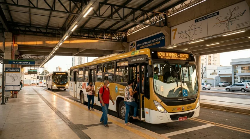 Transporte coletivo de Anápolis estuda sete novos terminais e linhas diretas Transporte coletivo de Anápolis estuda sete novos terminais e linhas diretas