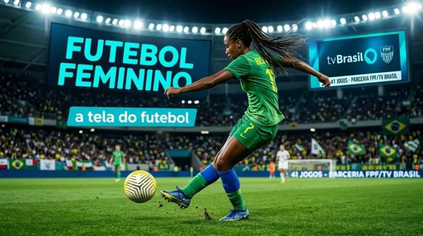 TV Brasil firma parceria com FPF para transmitir 41 partidas de futebol feminino