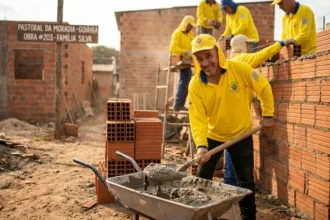 Voluntários de Goiânia superam marca de 200 casas construídas para famílias carentes