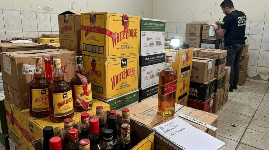 Whisky falsificado era vendido por R$ 60 após adulteração em Goiânia